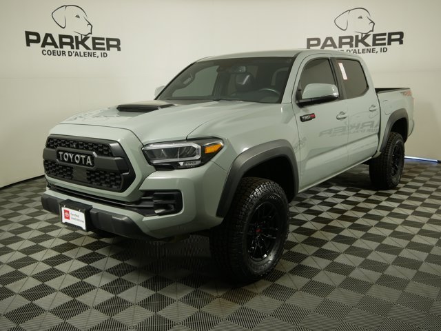 Certified Used 2021 Lunar Rock Toyota Double Cab TRD Pro image 1