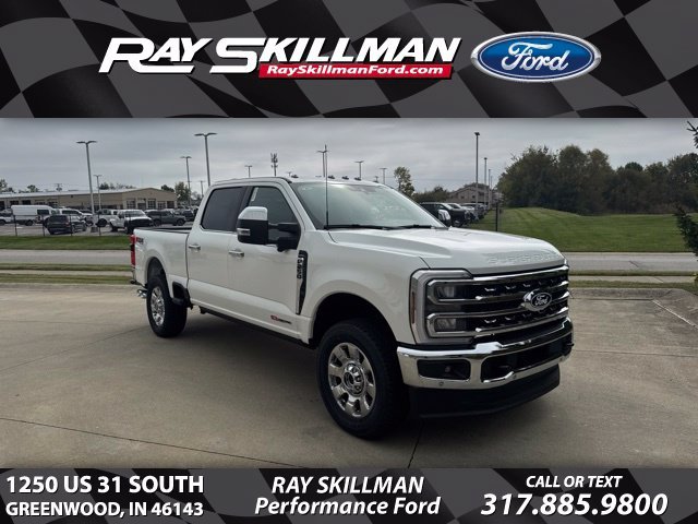 New 2027 Star White Metallic Tri-Coat Ford Lariat image 1