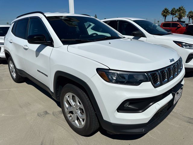 Certified Used 2024 White Jeep Latitude image 1