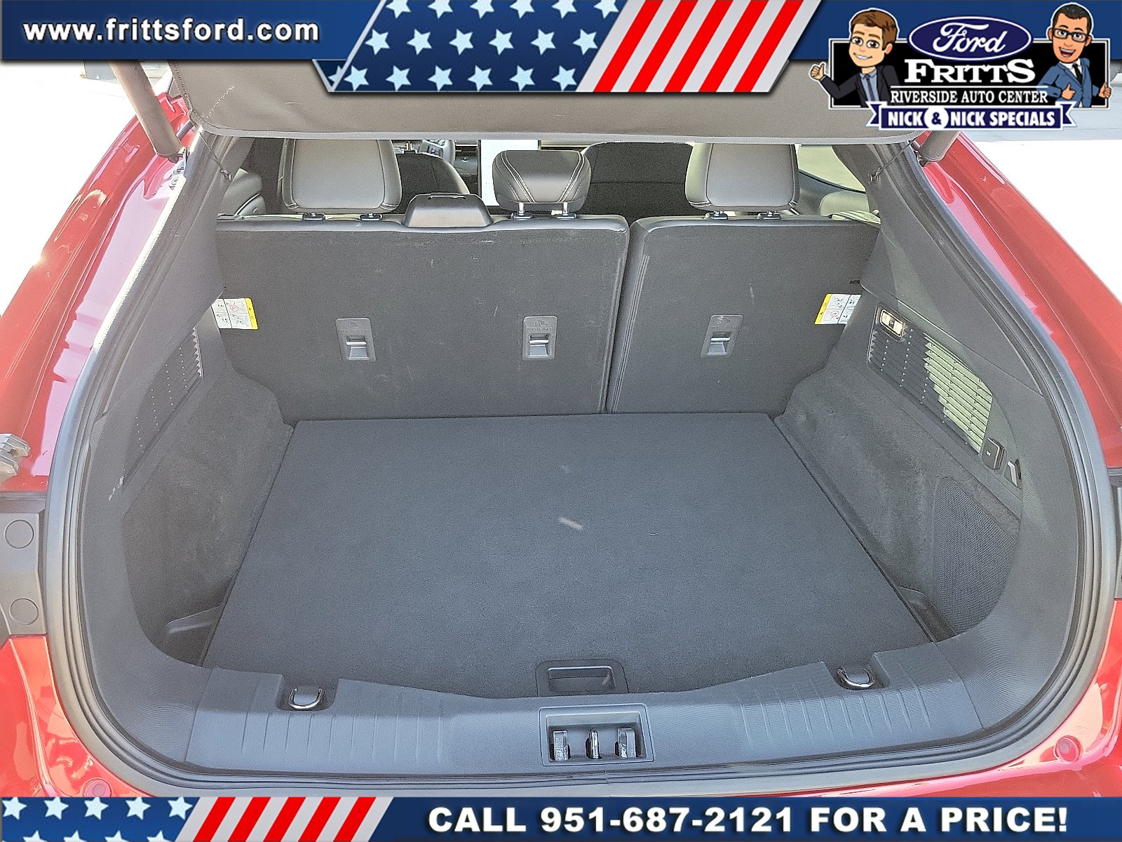 Certified Used 2023 Red Metallic Ford Premium image 19