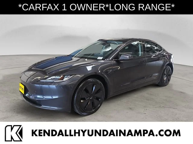 Pre-Owned 2025 Tesla Model 3 Long Range RWD 4D Sedan