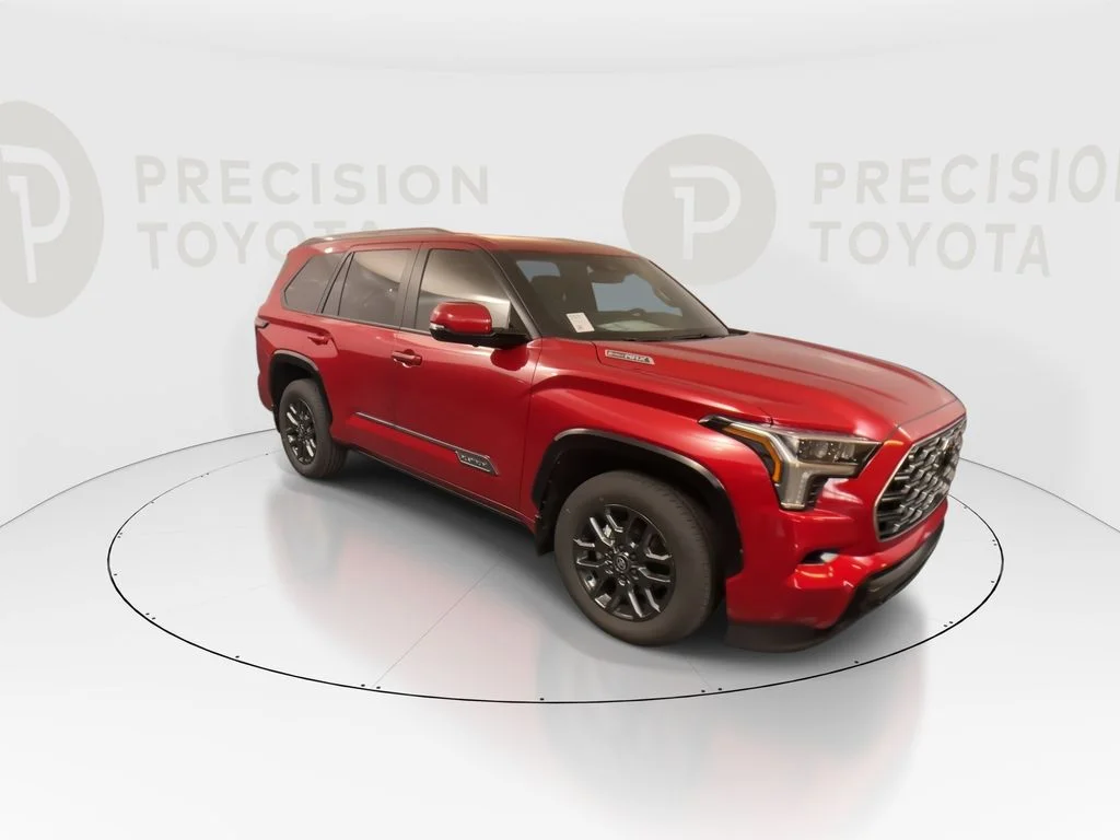 New 2026 Supersonic Red Toyota Platinum image 3