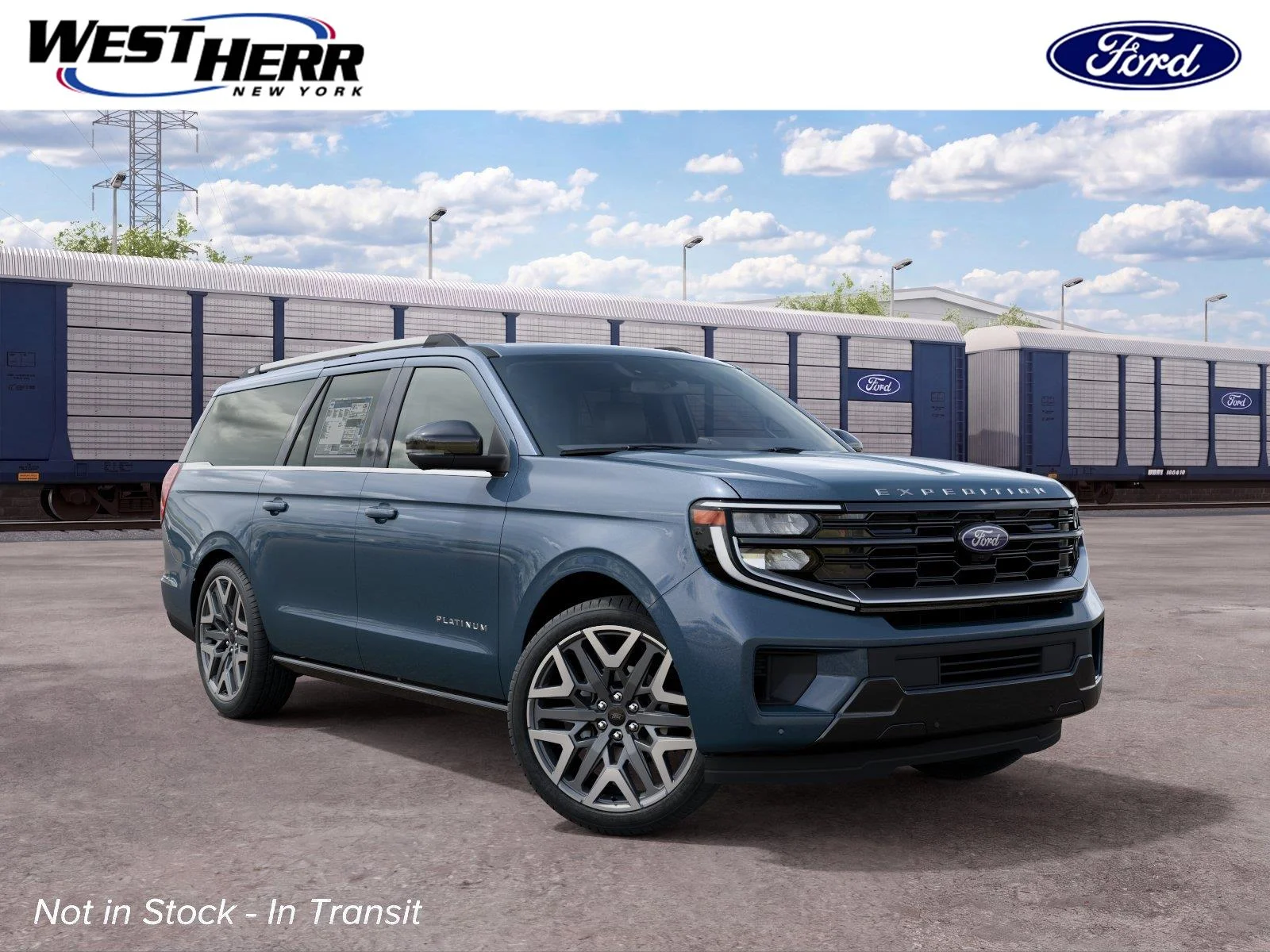 New 2027 Nocturnal Blue Metallic Ford MAX Platinum image 1
