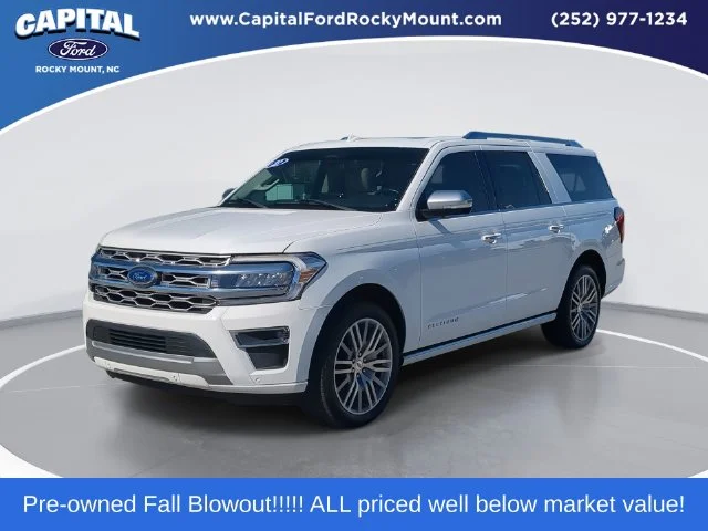 Used 2022 White Ford Platinum image 1