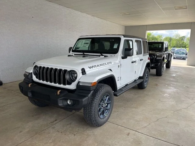 New 2026 Bright White Clearcoat Jeep 85th Anniversary Edition image 2