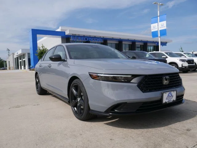 New 2026 Urban Gray Pearl Honda Sport-L Hybrid image 1