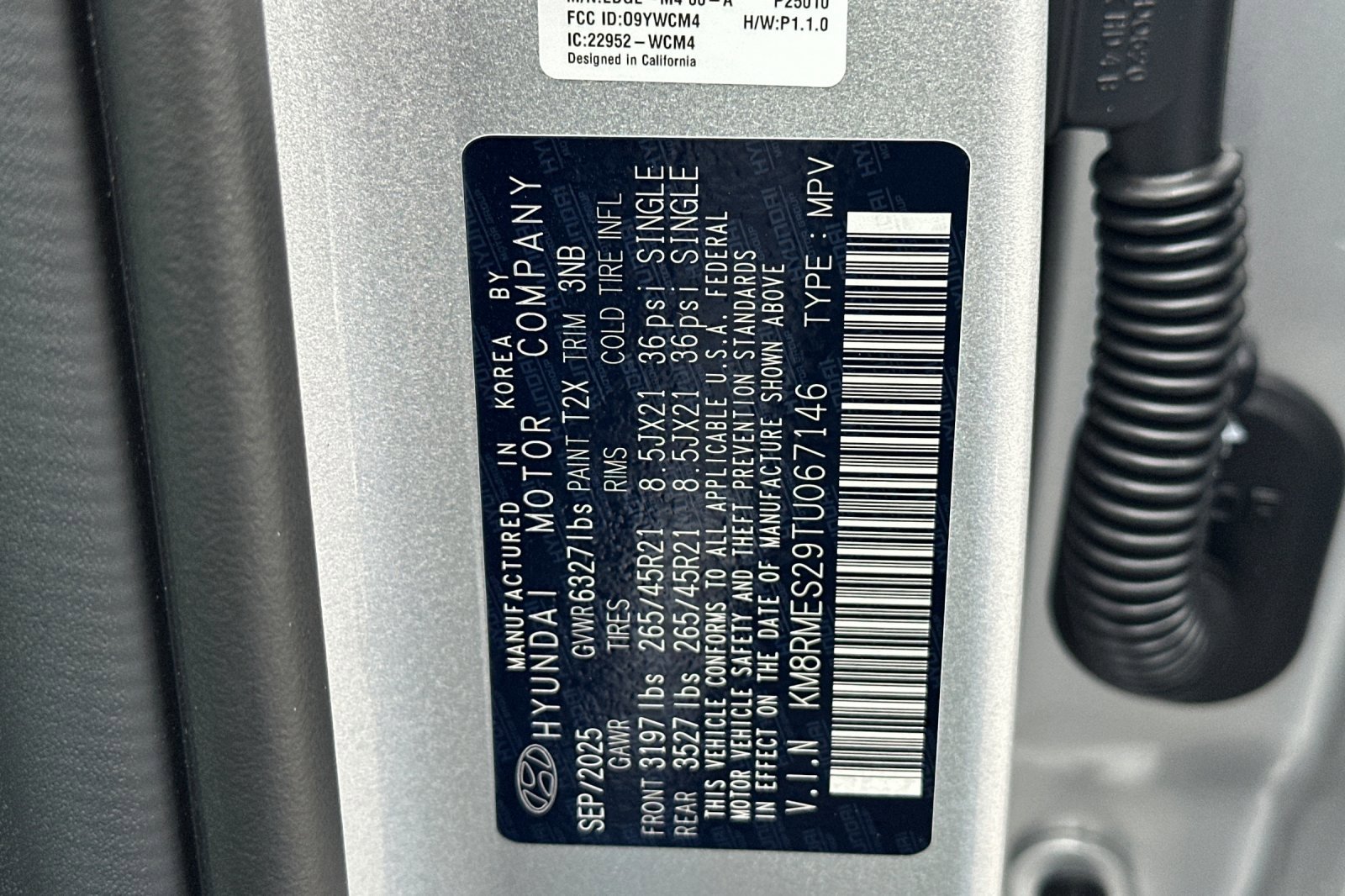 New 2026 Typhoon Silver Metallic Hyundai Calligraphy AWD image 60