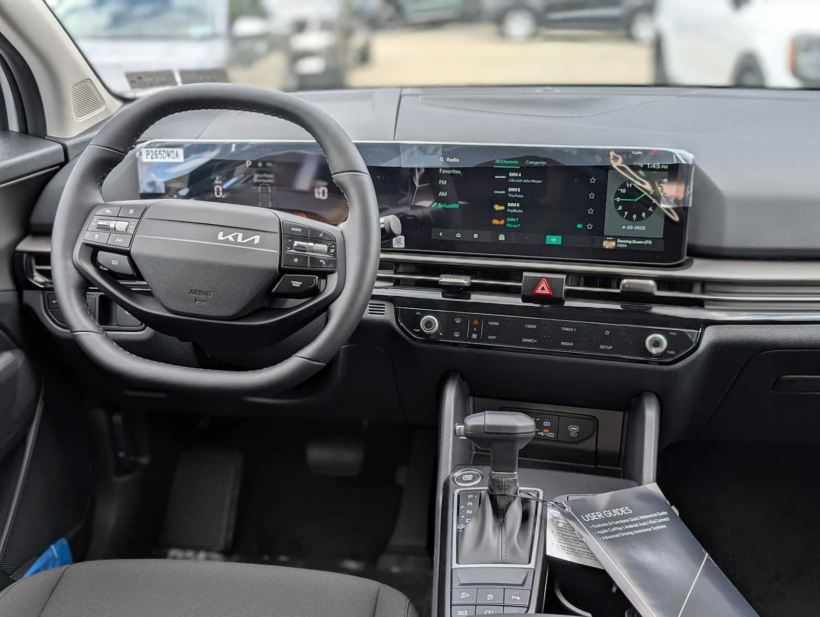 New 2026 Glacial White Pearl Kia LX image 5