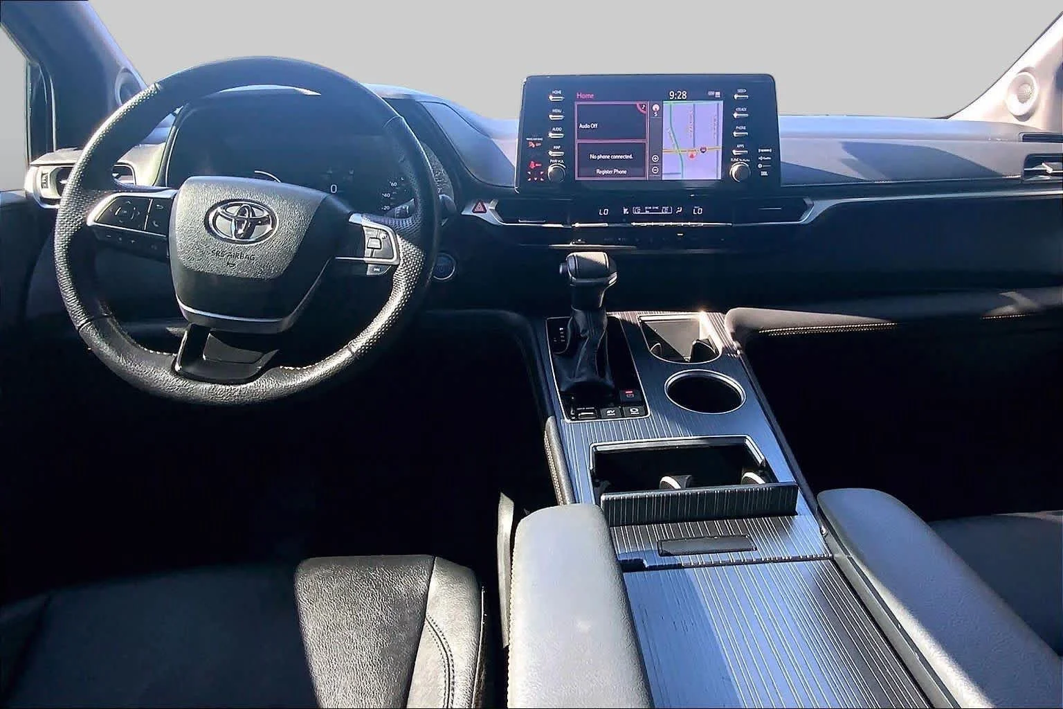 Used 2024 Midnight Black Metallic Toyota Woodland Edition image 16