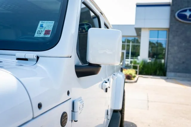 Used 2022 Bright White Clearcoat Jeep High Altitude image 14