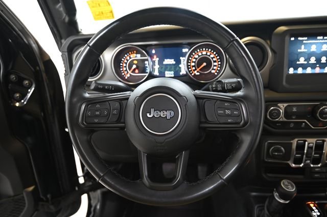 Used 2021 Black Jeep Unlimited Willys image 4