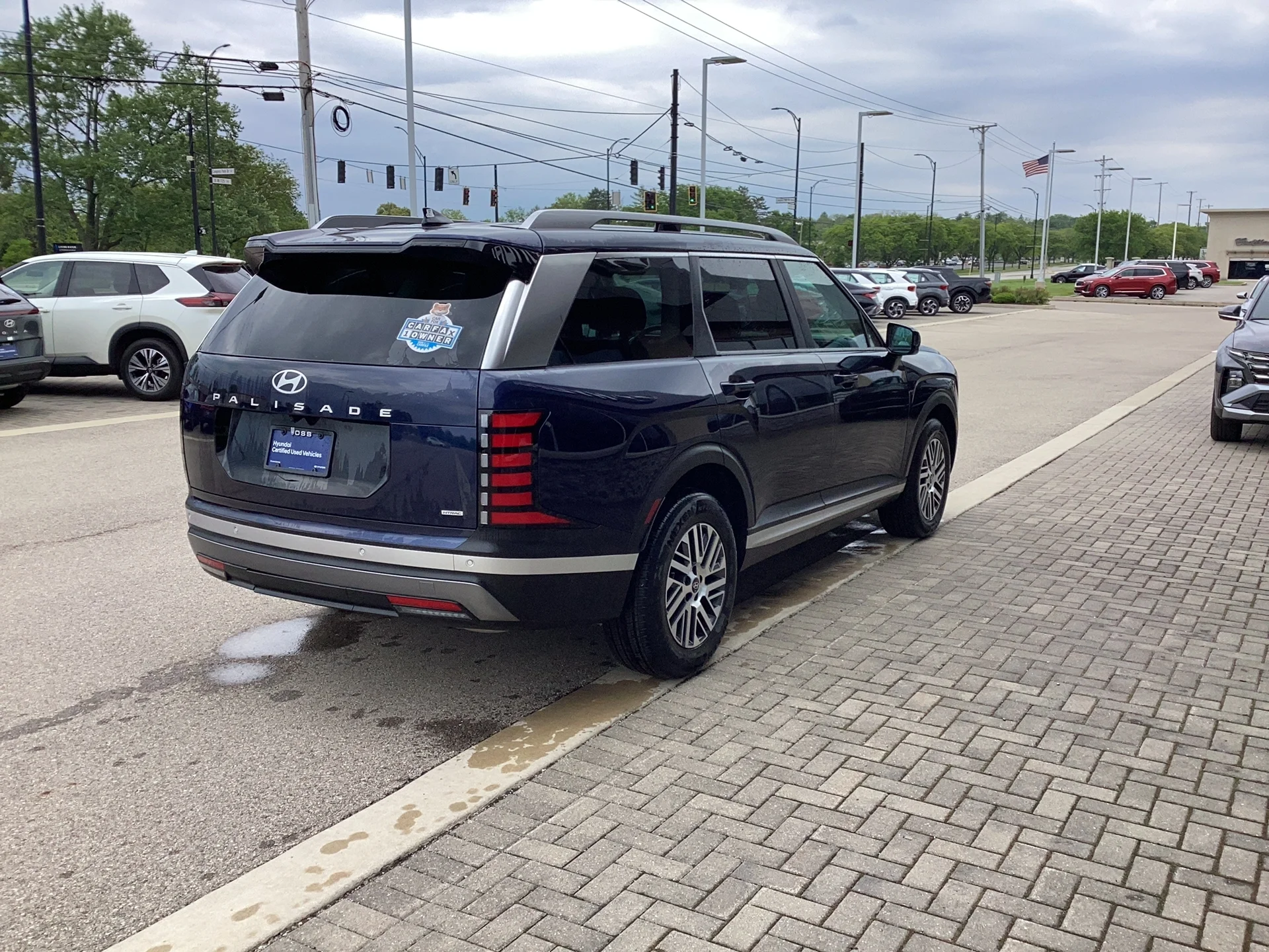 Certified Used 2026 Classy Blue Pearl Hyundai SEL Convenience image 4