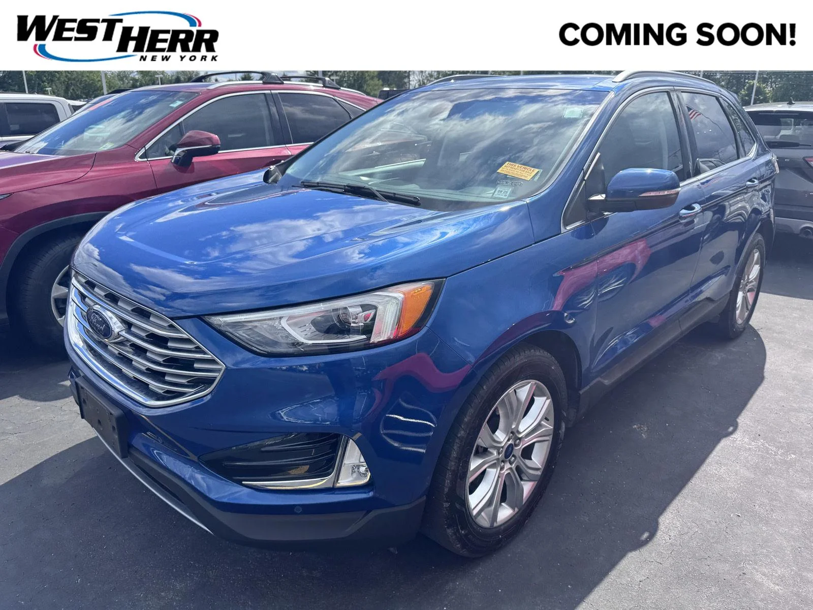 Used 2020 Atlas Blue Ford Titanium image 1