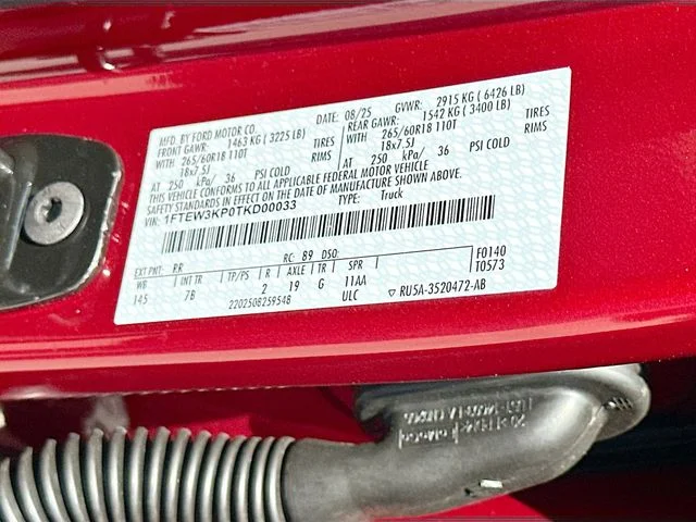 Used 2026 Red Ford XLT image 31