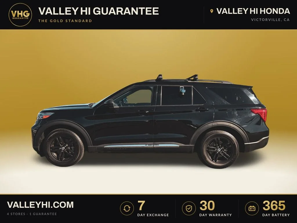 Used 2022 Black Metallic Ford XLT image 4