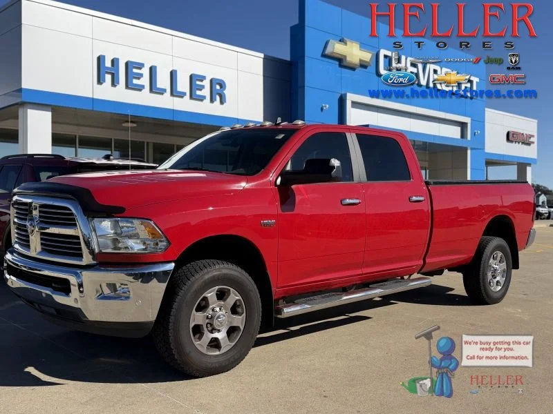 Used 2018 Flame Red Clearcoat Ram Big Horn image 1