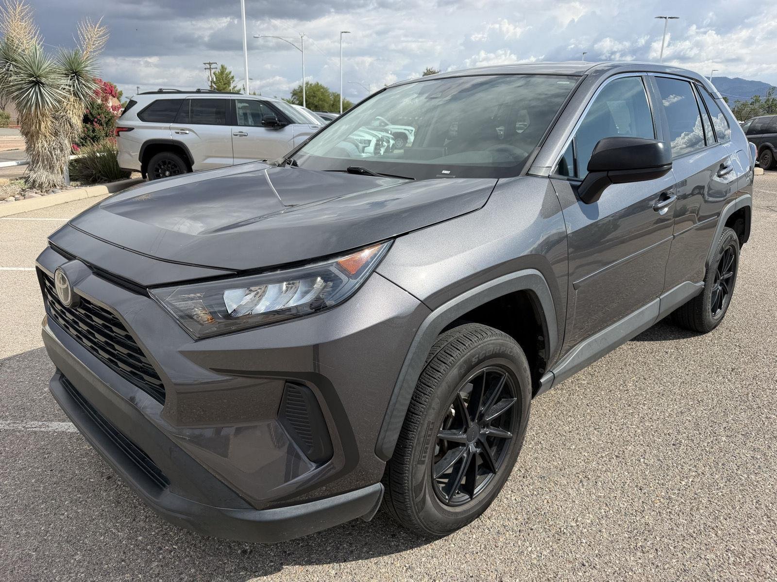 Used 2022 Magnetic Gray Metallic Toyota LE image 1