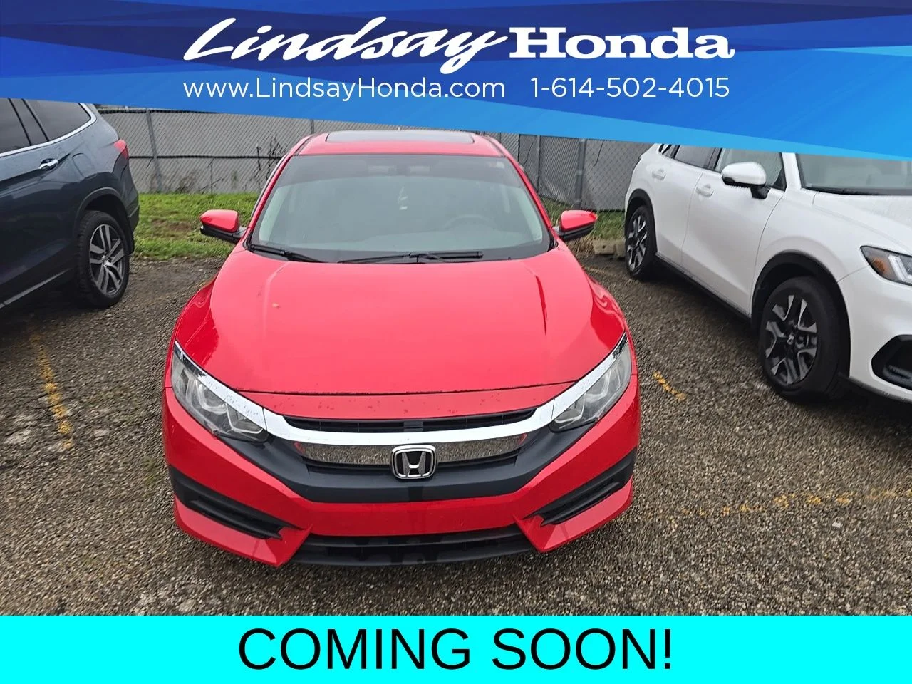 Used 2017 Rallye Red Honda EX image 2