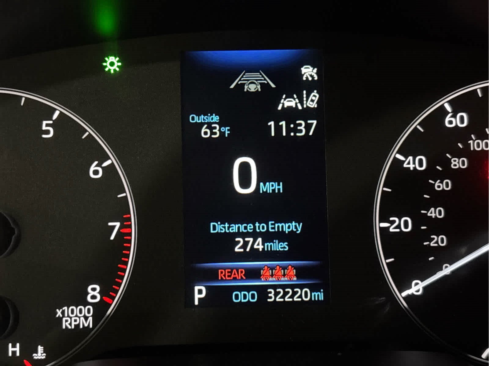 Used 2025 Celestite Toyota LE image 11