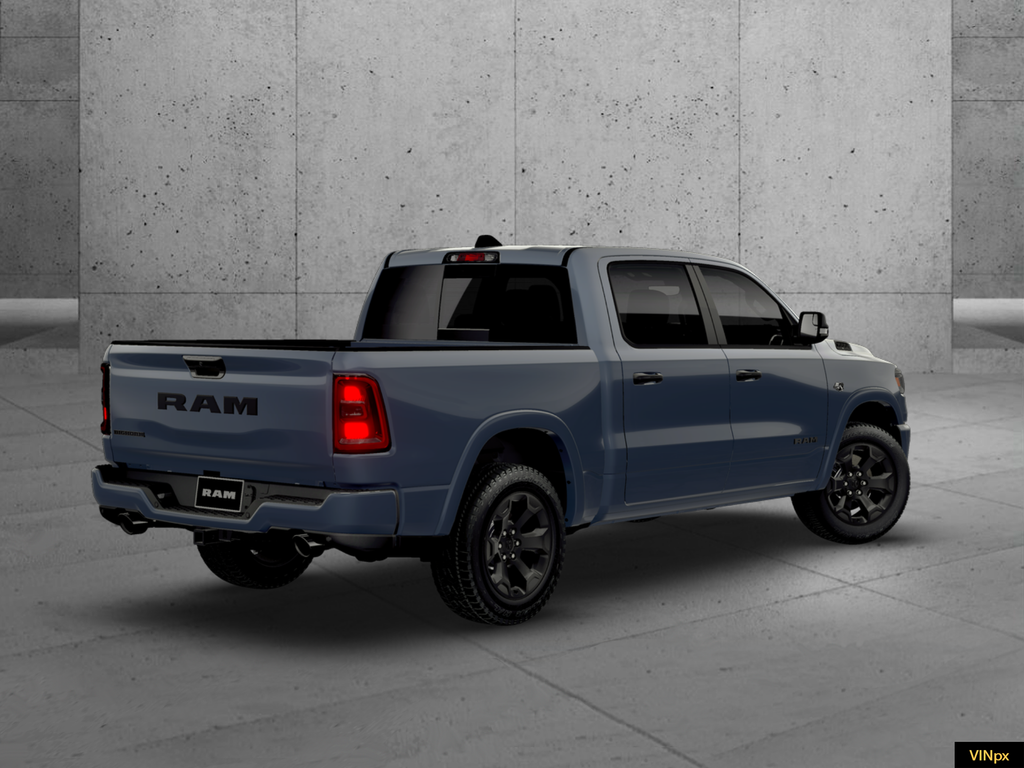 New 2026 Forged Blue Metallic Exterior Paint RAM Big Horn/Lone Star image 6