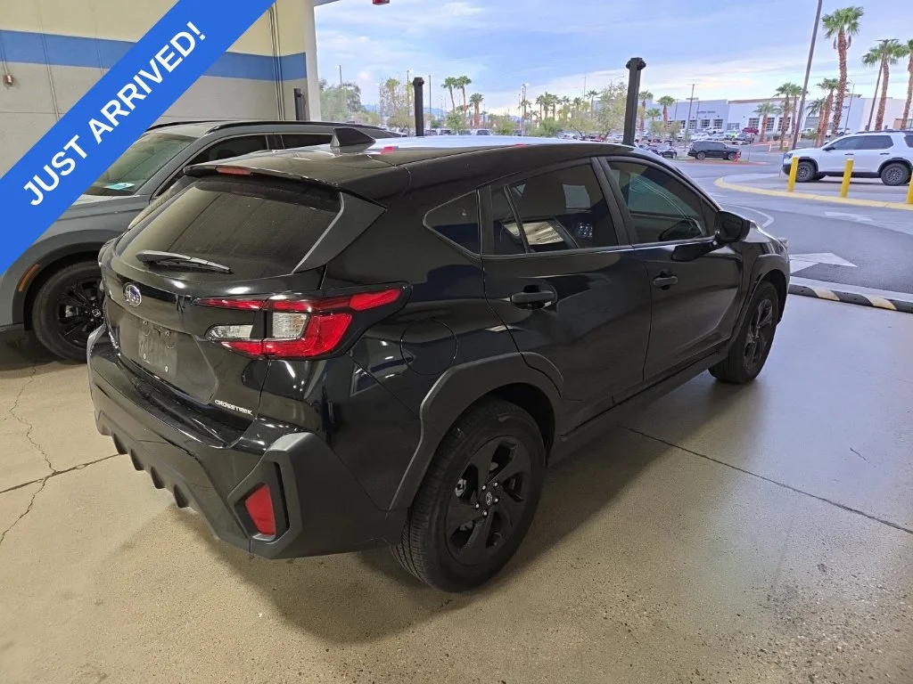Used 2024 Crystal Black Silica Subaru Base image 3