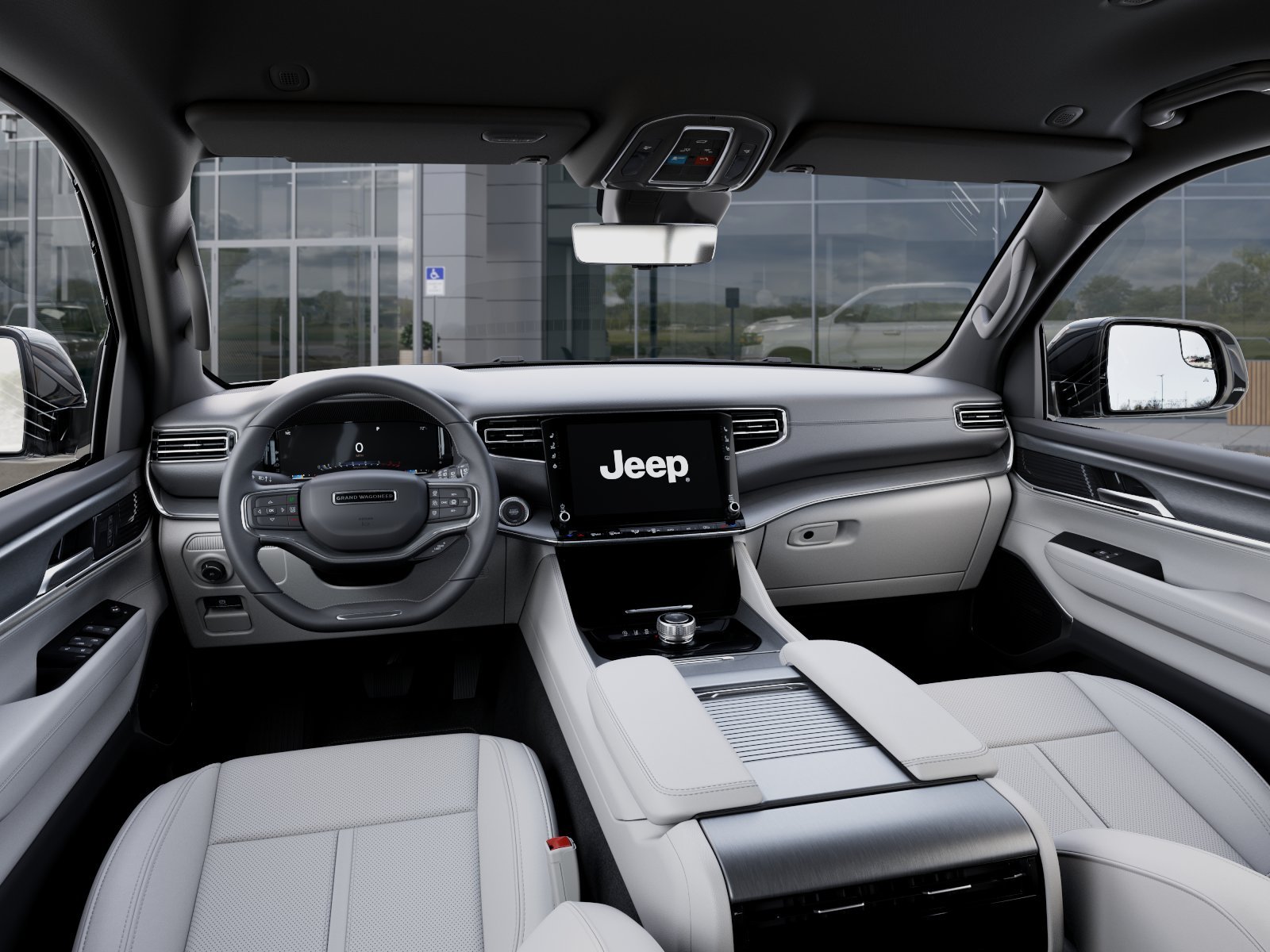 New 2026 Bright White Clear-Coat Exterior Paint Jeep 4x2 image 40