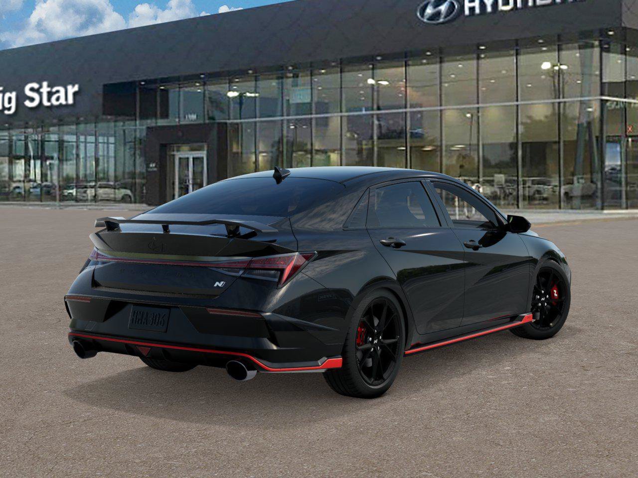New 2026 Abyss Black Hyundai Sedan image 4