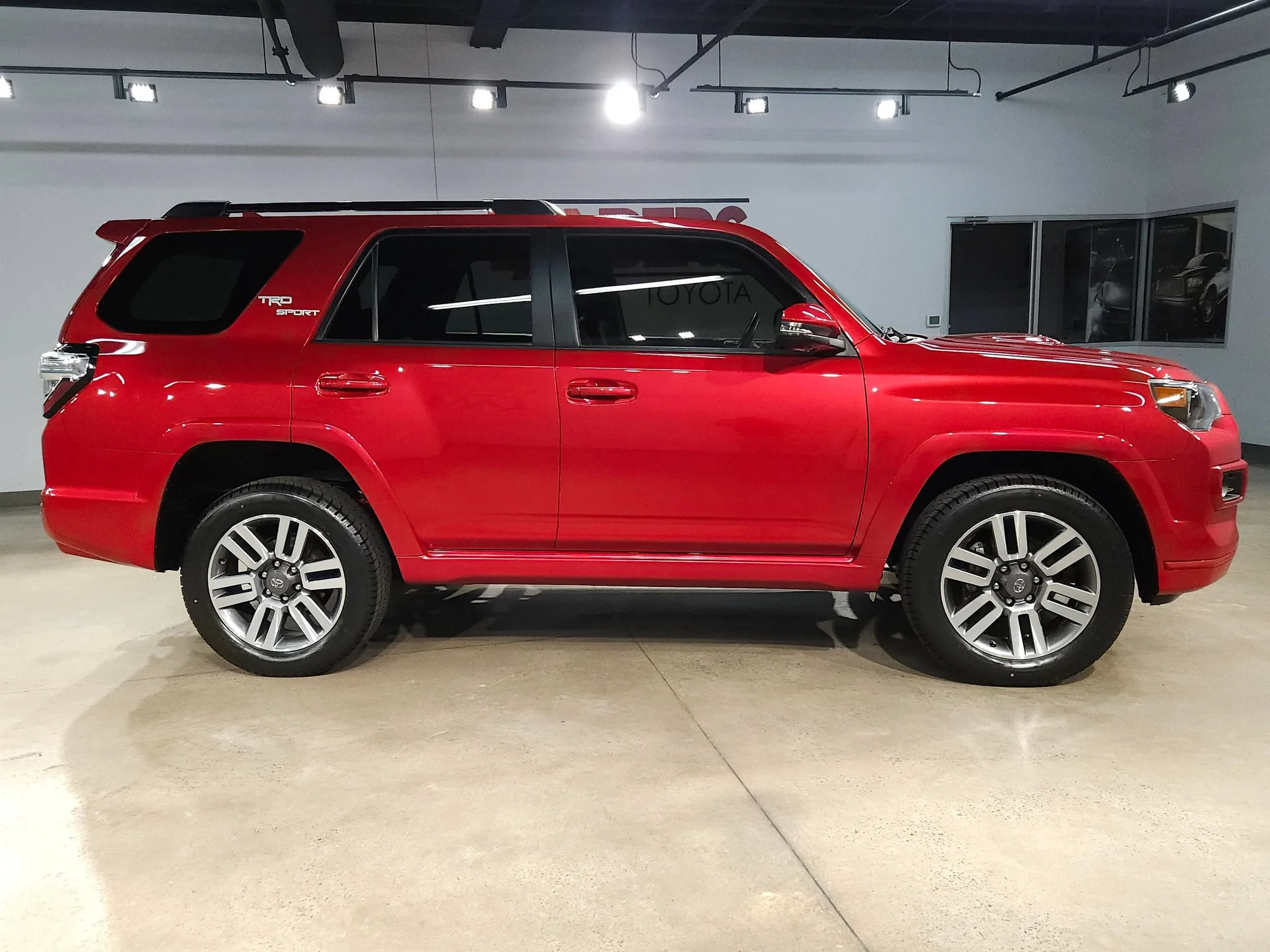 Used 2024 Barcelona Red Metallic Toyota TRD Sport image 8