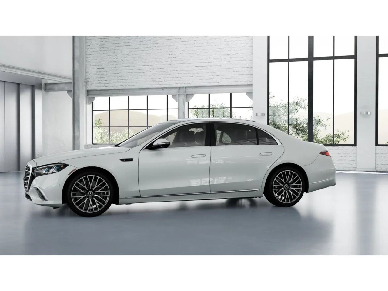 New 2027 MANUFAKTUR Moonlight White Metallic Mercedes-Benz S 500 image 36