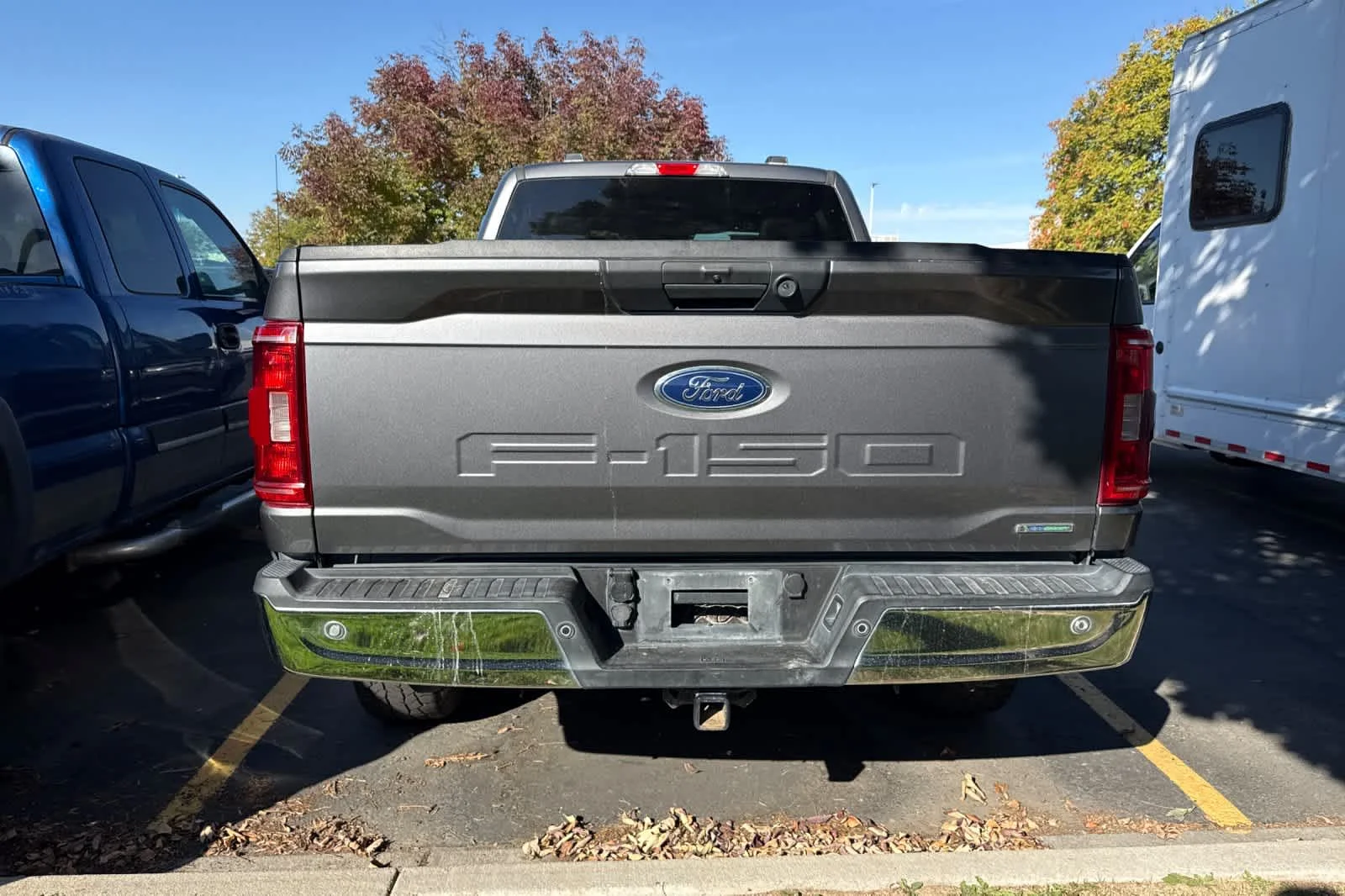 Used 2021 Carbonized Gray Metallic Ford XLT image 5