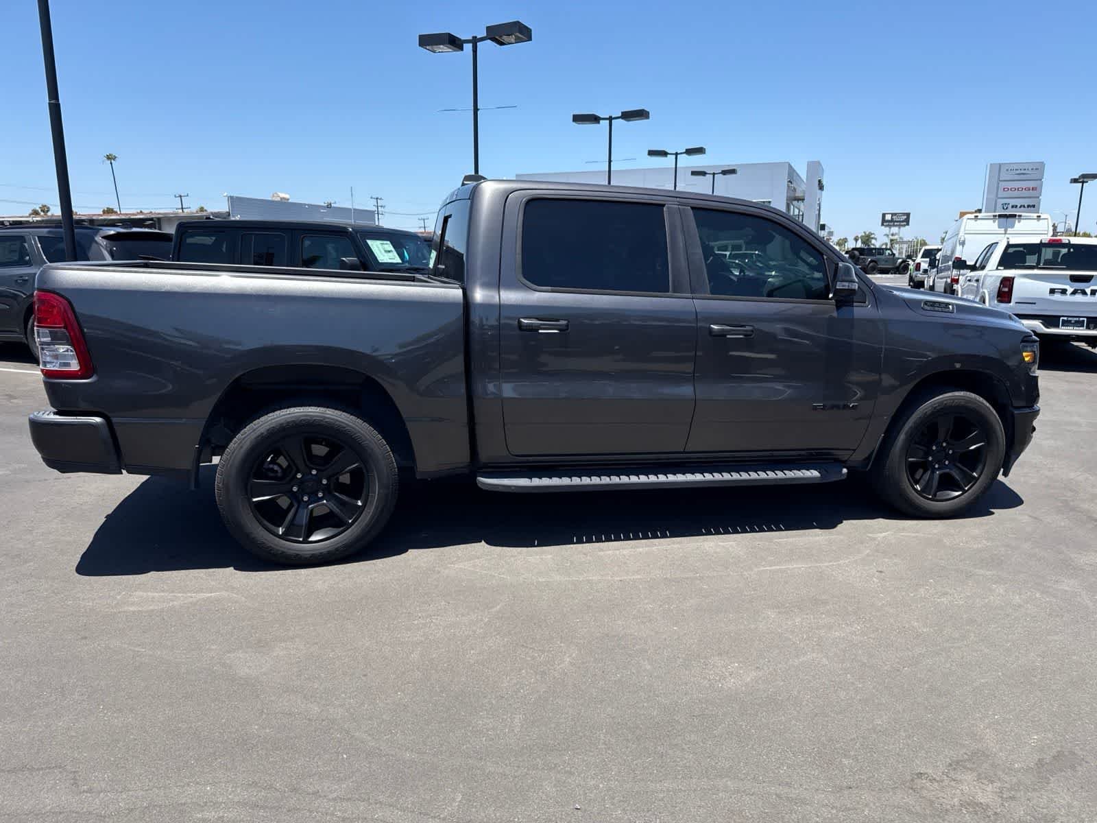 Used 2020 Granite Crystal Metallic Clearcoat Ram Big Horn image 12