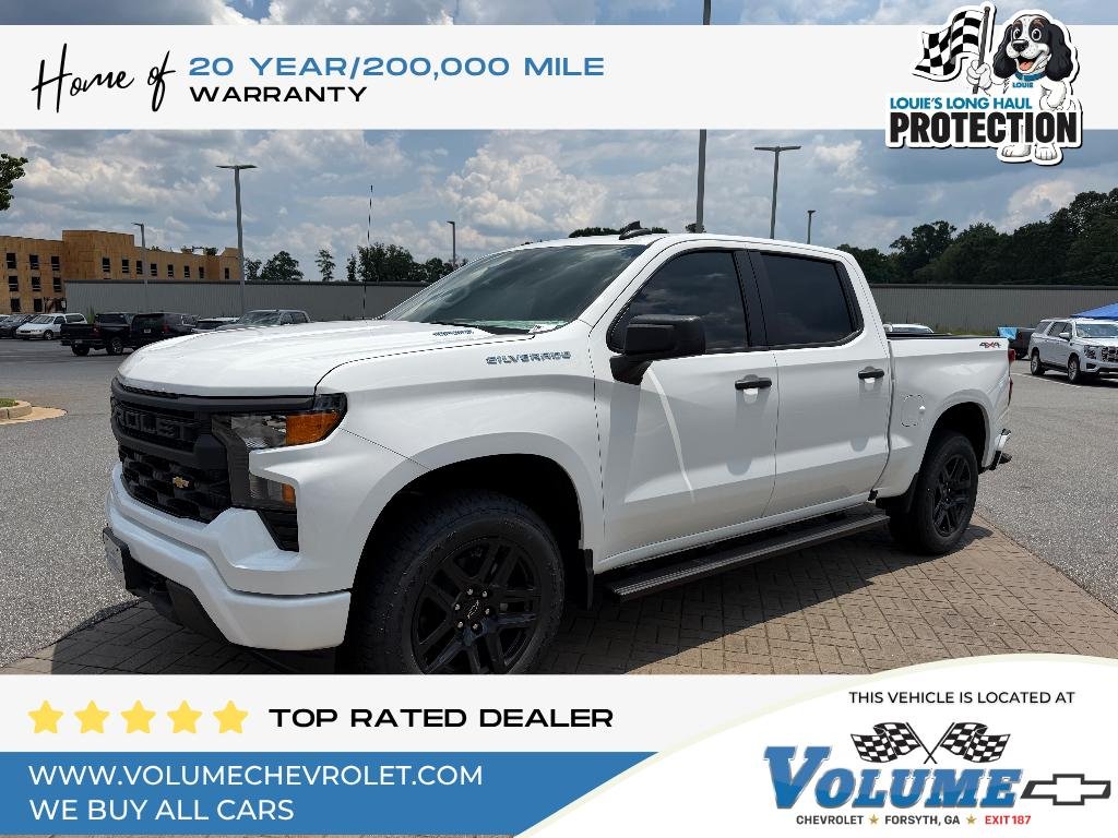 New 2026 Summit White Chevrolet Custom image 1