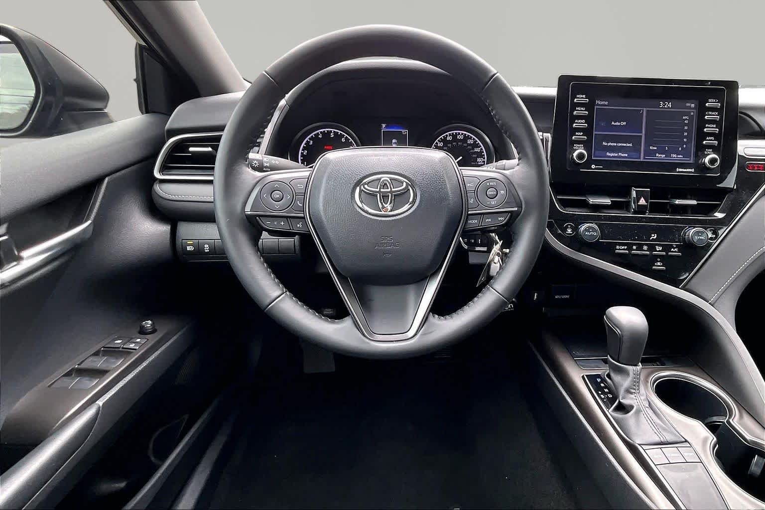Used 2024 Midnight Black Metallic Toyota SE image 6