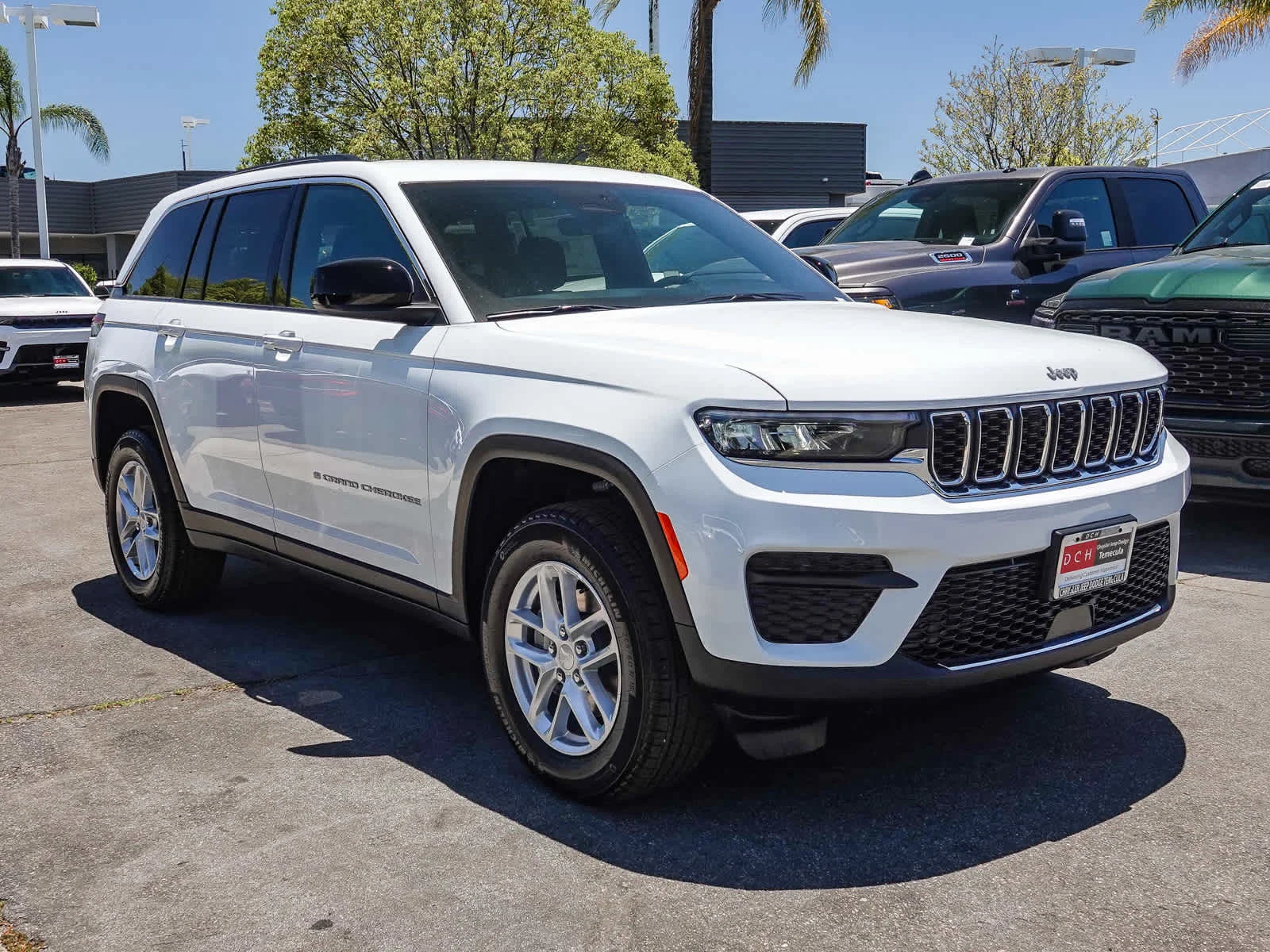 New 2026 Bright White Clearcoat Jeep Laredo image 3