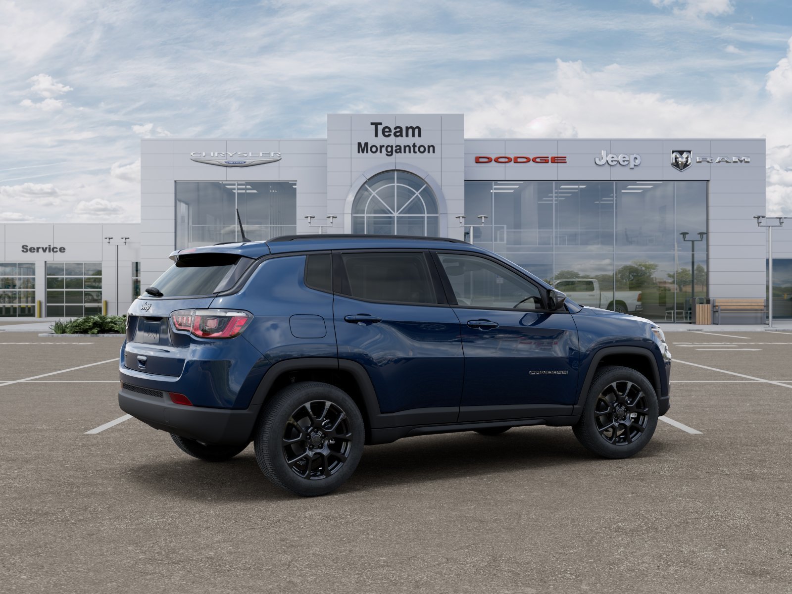 New 2026 Fathom Blue Pearl Coat Jeep Latitude image 14