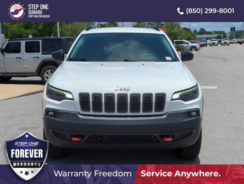 Used 2022 White Jeep Trailhawk image 10