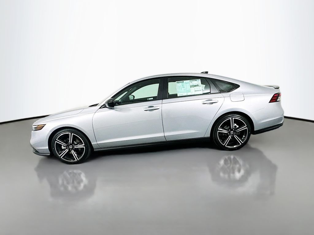New 2026 Solar Silver Metallic Honda Sport Hybrid image 8