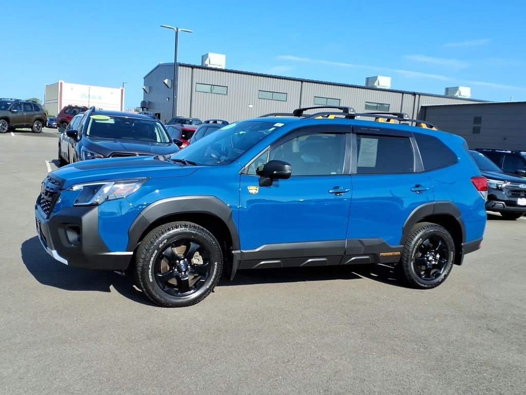 Certified Used 2024 Geyser Blue Subaru Wilderness image 2