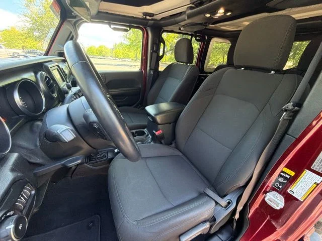 Used 2021 Red Jeep Unlimited Sport S image 10