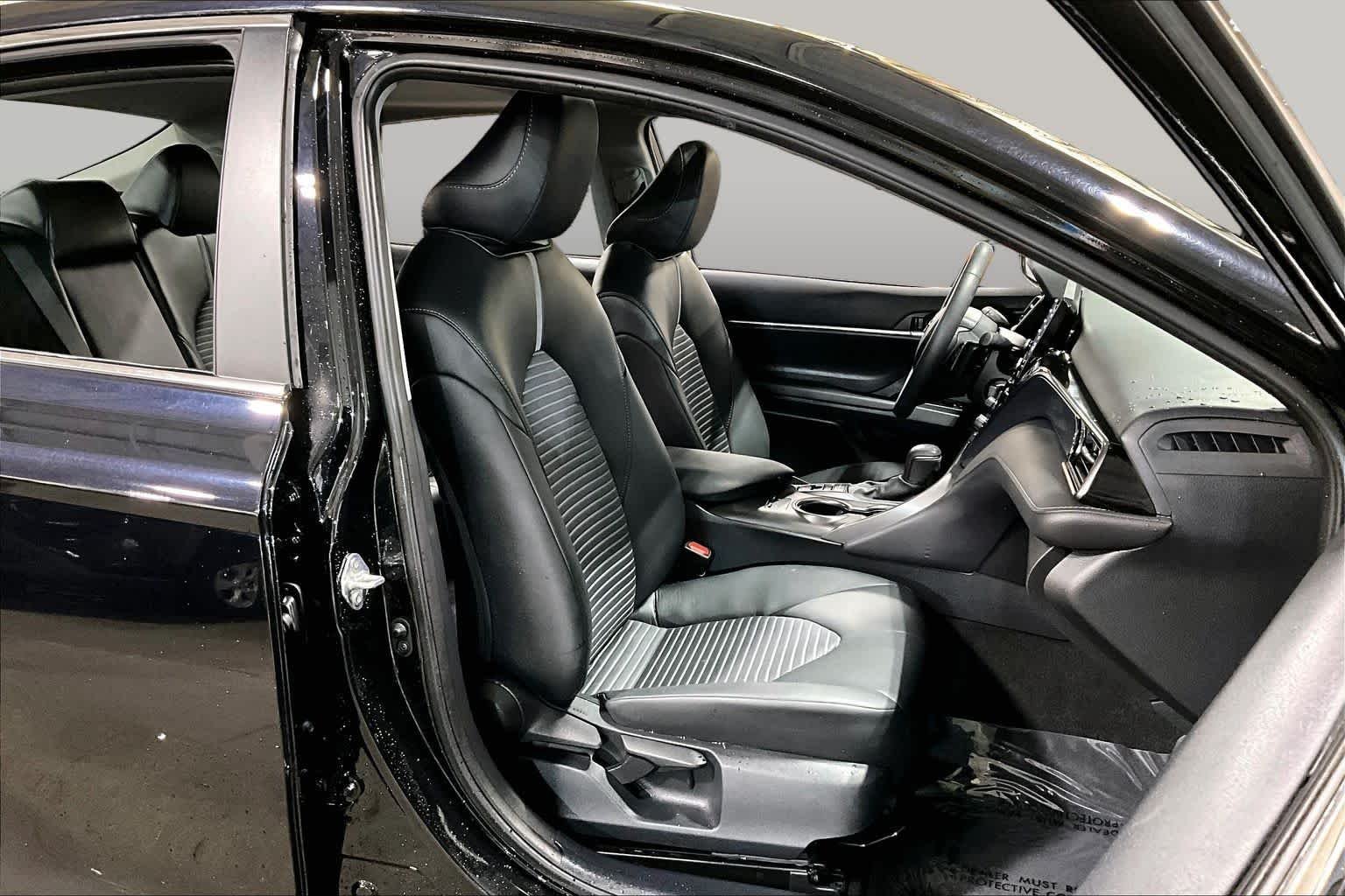 Used 2024 Midnight Black Metallic Toyota SE image 9