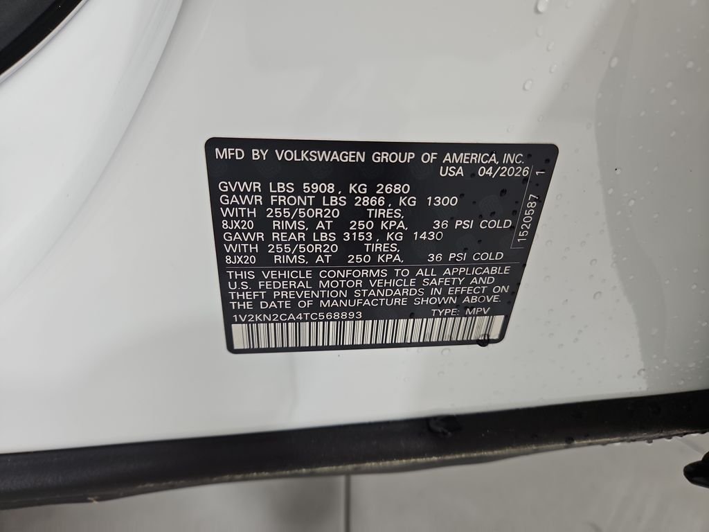 New 2026 White/off-white Volkswagen SE w/Technology image 26