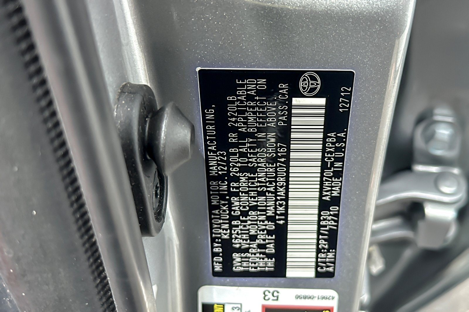Certified Used 2024 CELESTIAL SILVER Toyota Hybrid XSE image 27