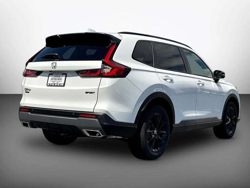 New 2026 Platinum White Pearl Honda AWD Sport-L Hybrid image 6