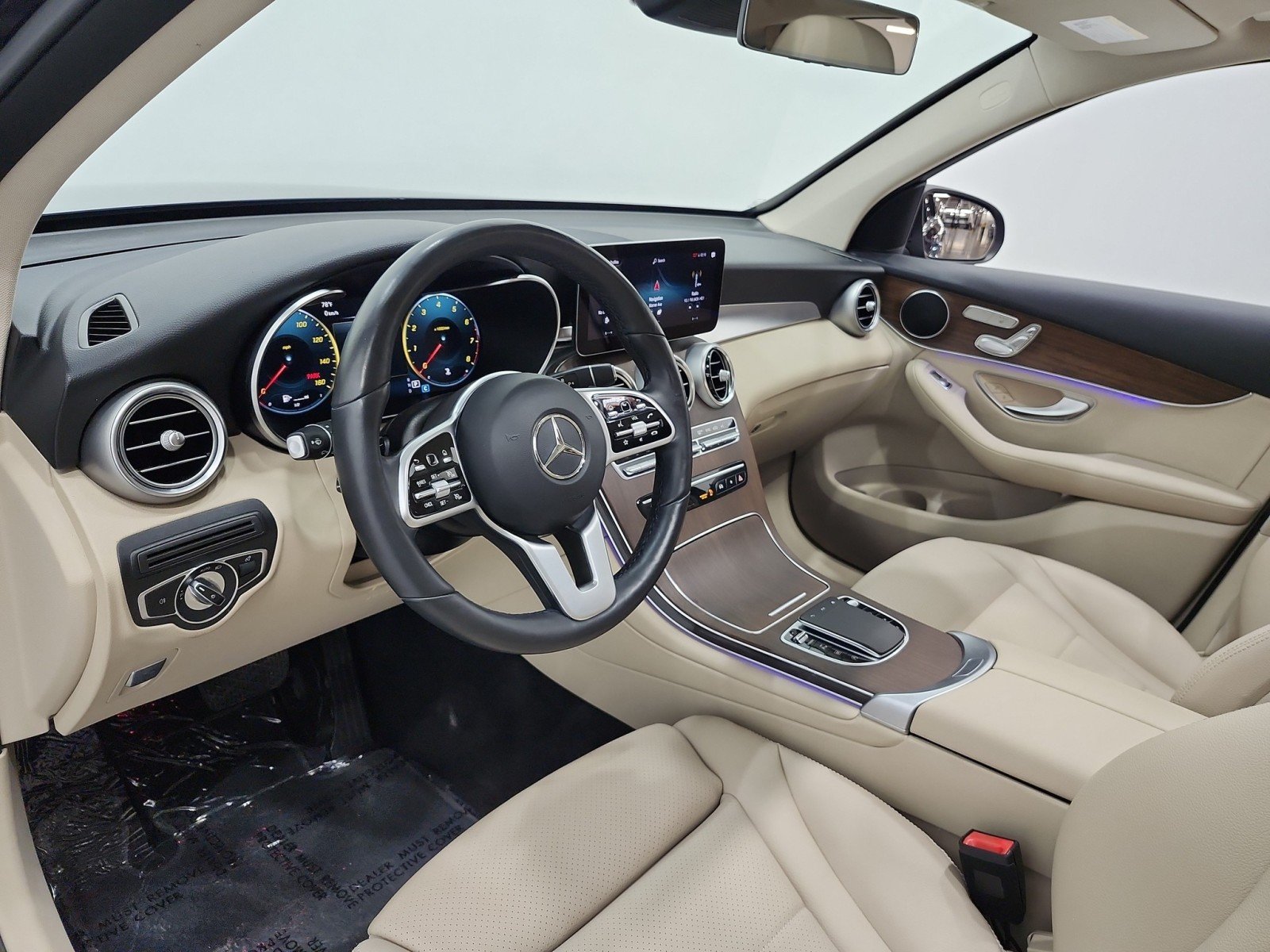 Used 2022 Lunar Blue Metallic Mercedes-Benz GLC 300 4MATIC® SUV image 12