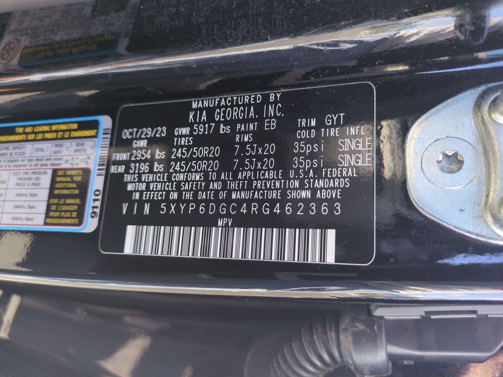 Used 2024 Ebony Black Kia S image 42