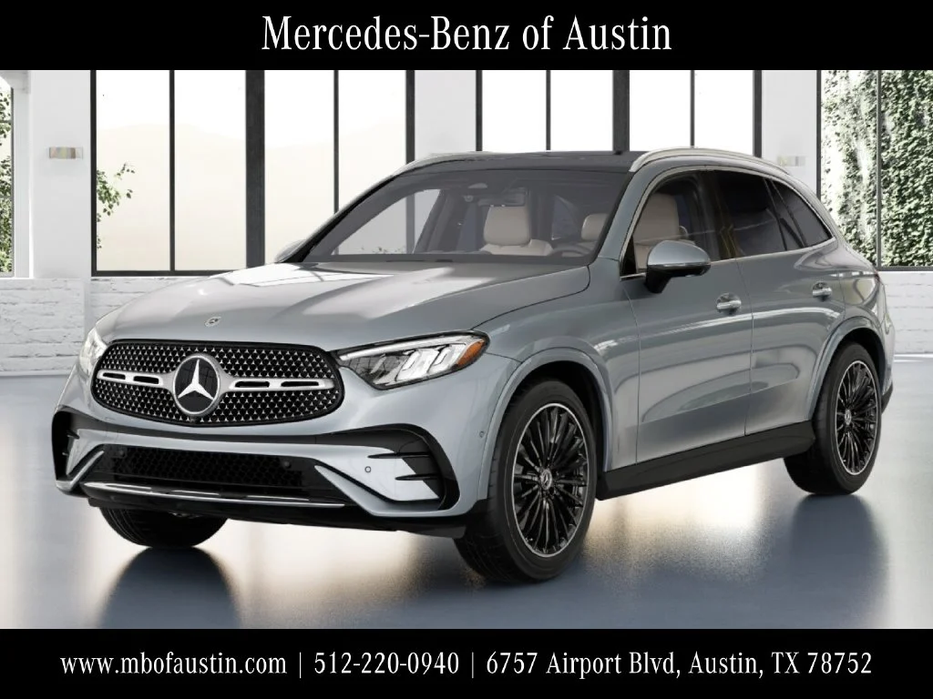 New 2027 Silver Mercedes-Benz GLC 300 image 1