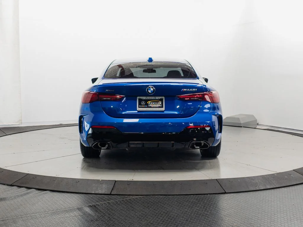 Used 2025 Blue Metallic BMW M440i xDrive image 22