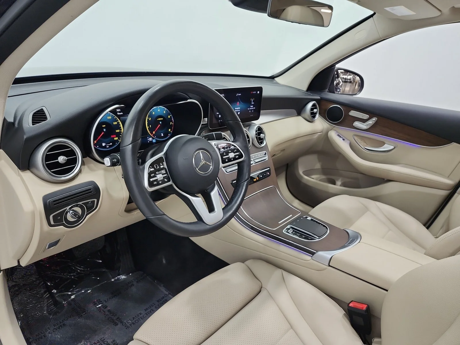 Used 2022 Lunar Blue Metallic Mercedes-Benz GLC 300 4MATIC® SUV image 12