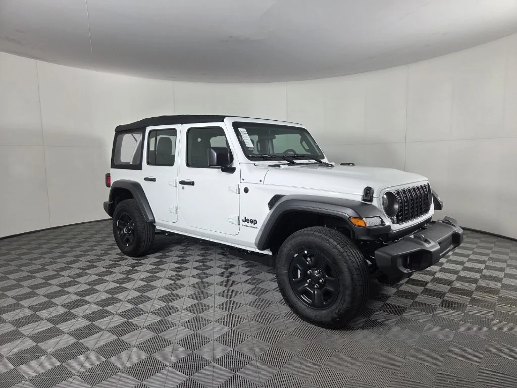 New 2027 Bright White Clearcoat Jeep Sport image 2
