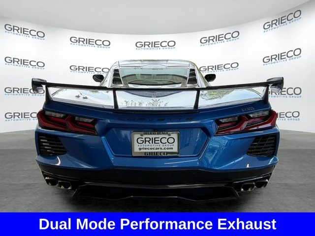 Certified Used 2021 Blue Chevrolet Stingray image 6